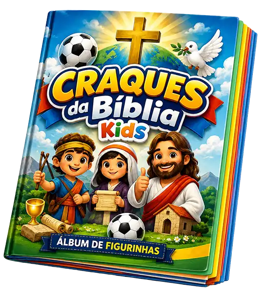Capa do álbum Craques da Bíblia Kids