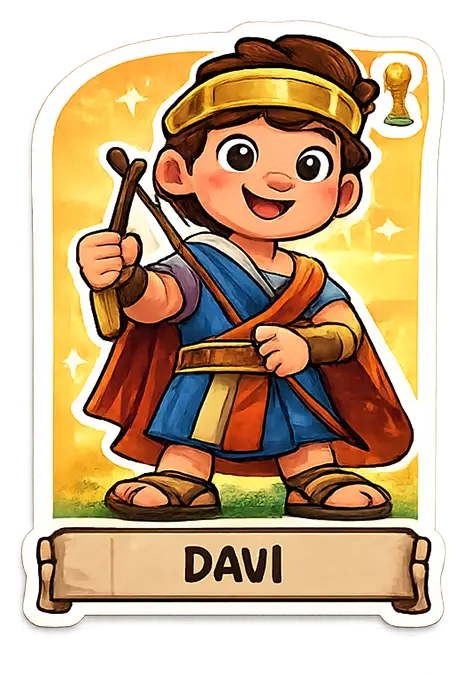 Figurinha Davi