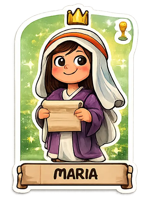 Figurinha Maria